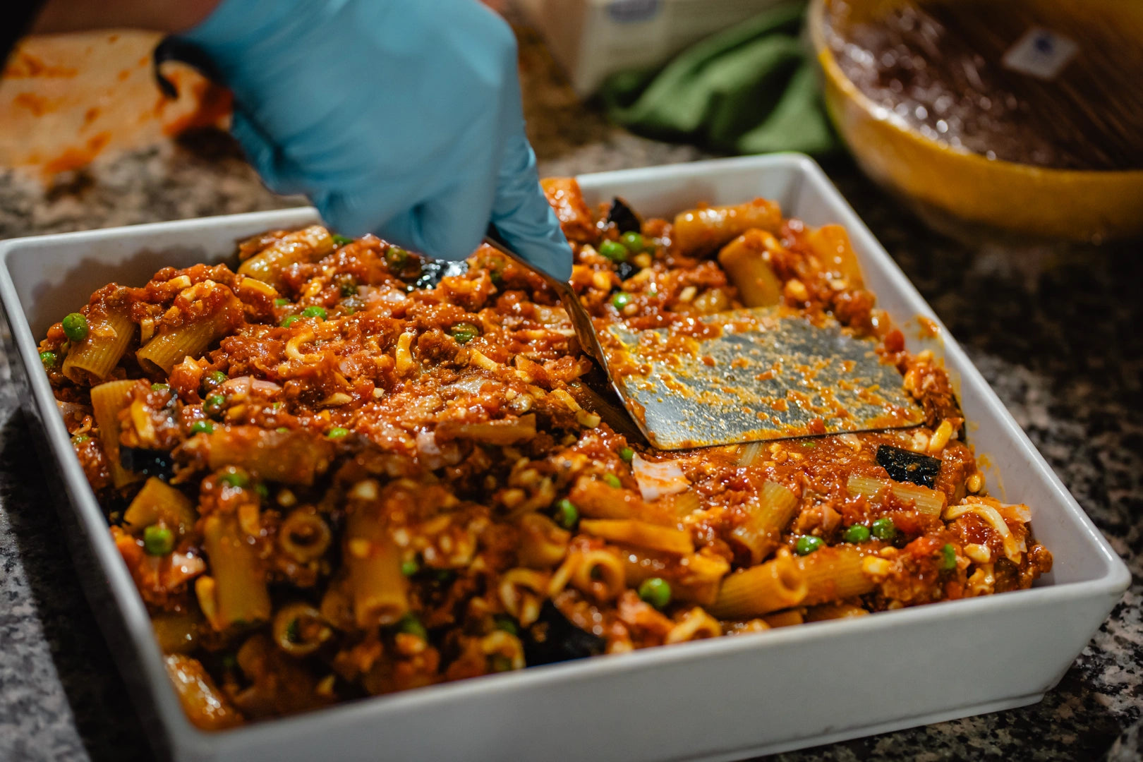 Pasta in teglia da 6 porzioni - Pasticceria Ottagono - gastronomia - sicilia - shop - dolci - ottagono - mascalucia