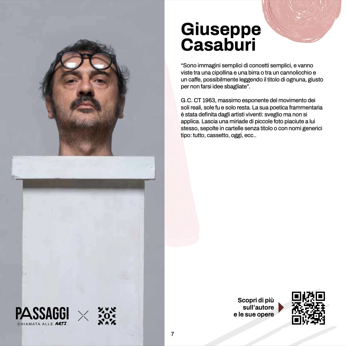 Catalogo mostra "pAssaggi 2025-2027" - GRATUITO - Pasticceria Ottagono - www.passaggi.art - sicilia - shop - dolci - ottagono - mascalucia