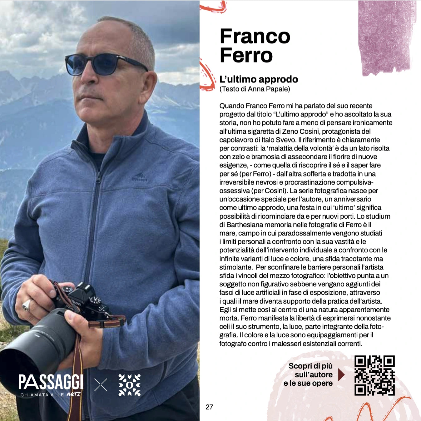 Catalogo mostra "pAssaggi 2025-2027" - GRATUITO - Pasticceria Ottagono - www.passaggi.art - sicilia - shop - dolci - ottagono - mascalucia