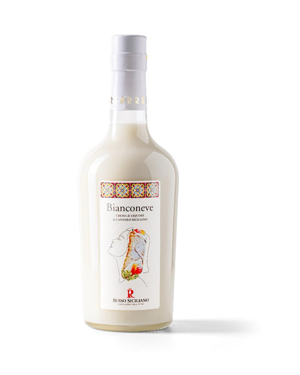 Bianconeve - Crema di Liquore al Cannolo Siciliano - 50cl - Pasticceria Ottagono - Bianconeve - Crema di Liquore al Cannolo Siciliano - 50cl - sicilia - shop - dolci - ottagono - mascalucia