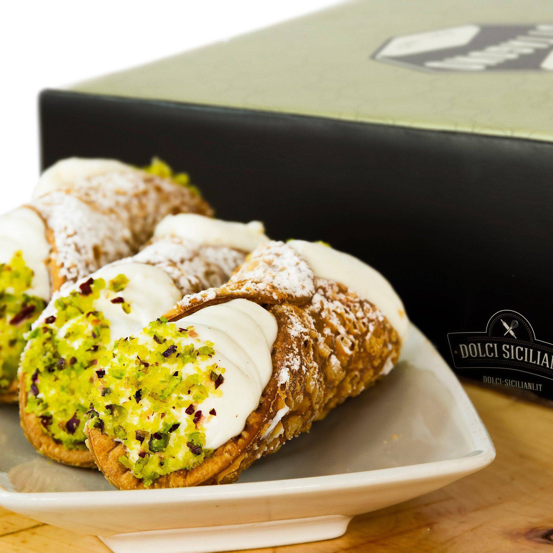 Cannoli con ricotta di pecora siciliana - (Kit spedizione ❄️ in 🇮🇹) - Ottagono - Pasticceria dal 1983 - Cannoli con ricotta di pecora - kit fai da te - sicilia - catania - online