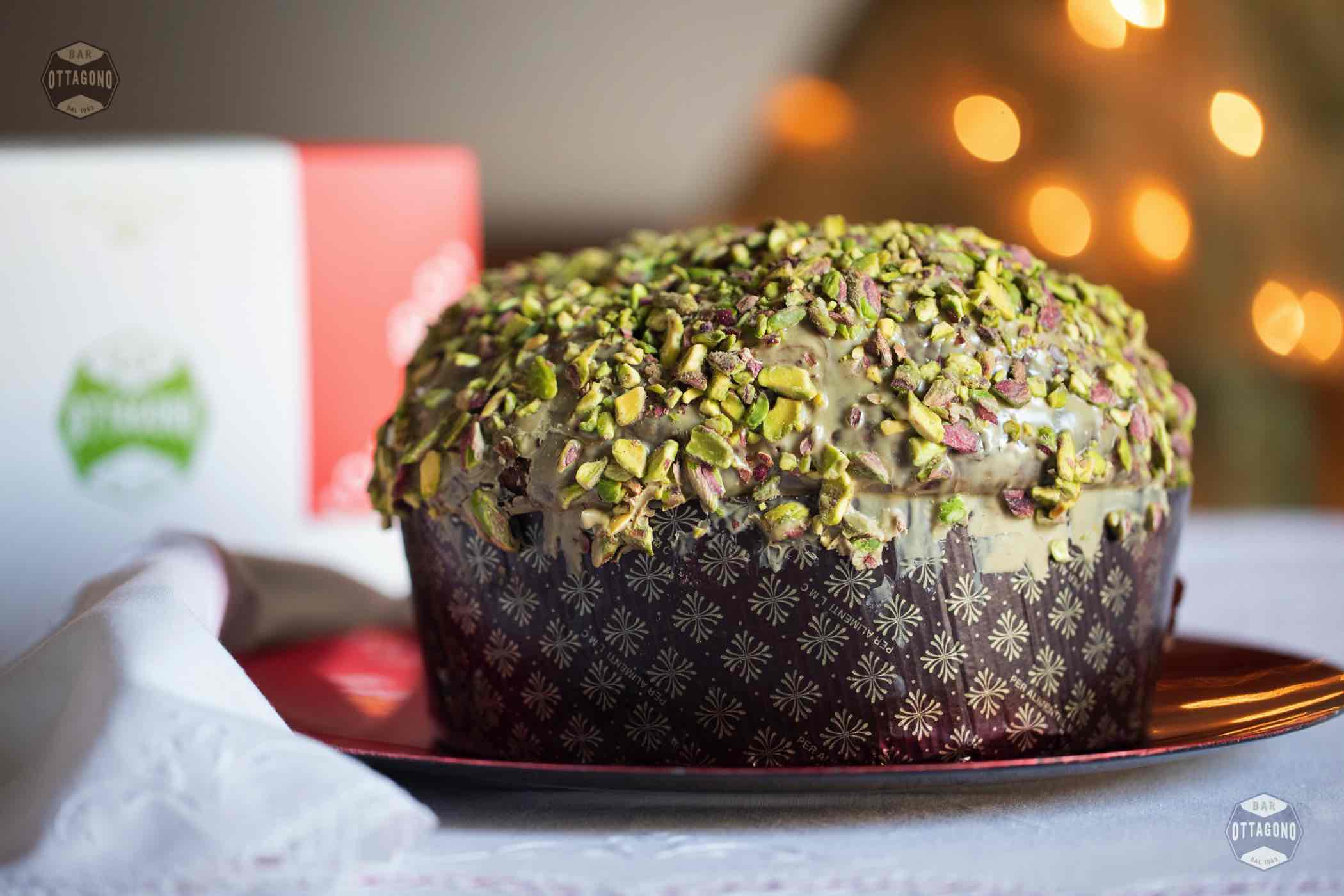 Panettone al Pistacchio di Favara - Sicilia - EDIZIONE LIMITATA (Spedizioni 🌎) - Ottagono - Pasticceria dal 1983 - Panettone al Pistacchio di Favara - Sicilia (Spedizioni 🌎) - sicilia - catania - online