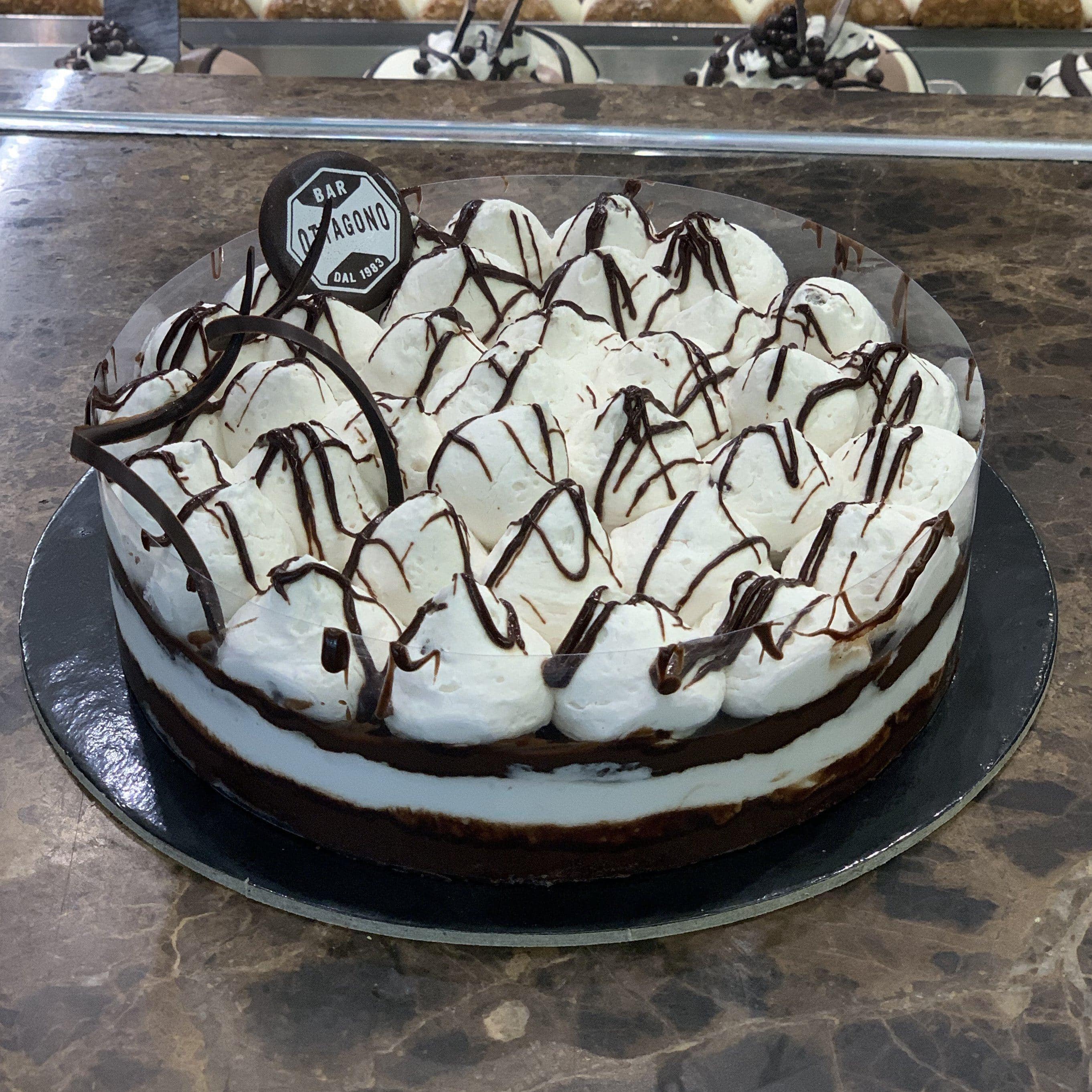 RICOTTAMISU' (Mousse Ricotta e Nutella) - Ottagono - Pasticceria dal 1983 - Torte in Pasticceria Moderna - sicilia - catania - online