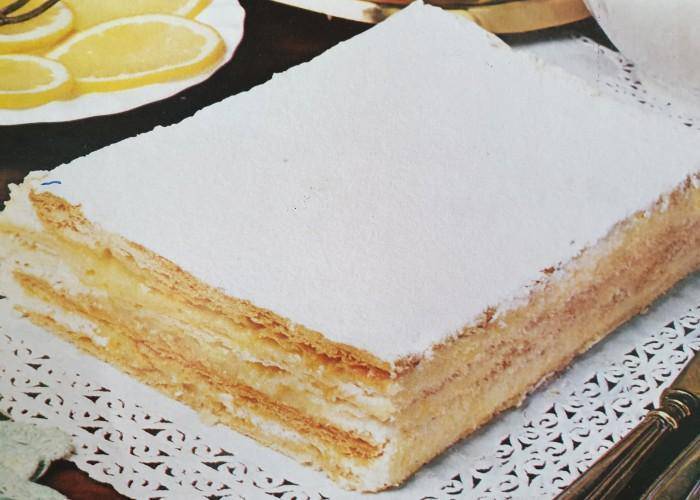 Torta millefoglie - Ottagono - Pasticceria dal 1983 - Torta di pasticceria classica - sicilia - catania - online