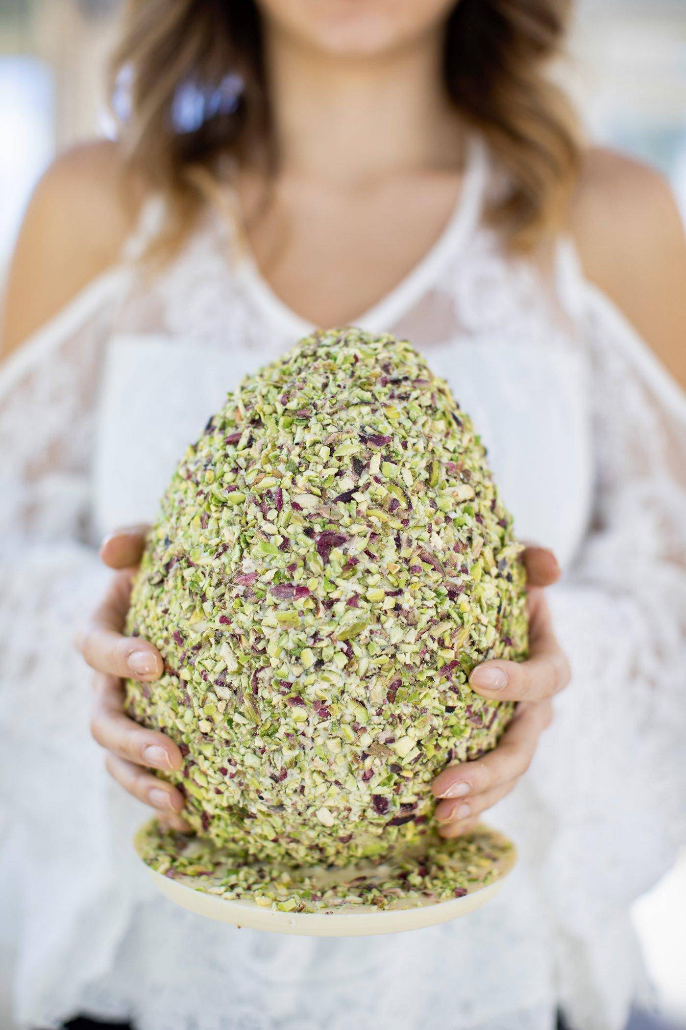 Uovo di Pasqua artigianale - EDIZIONE LIMITATA (Spedizioni ๐) Uovo di Pasqua artigianale decorato a mano Ottagono - Pasticceria dal 1983 mascalucia_catania_vendita_online