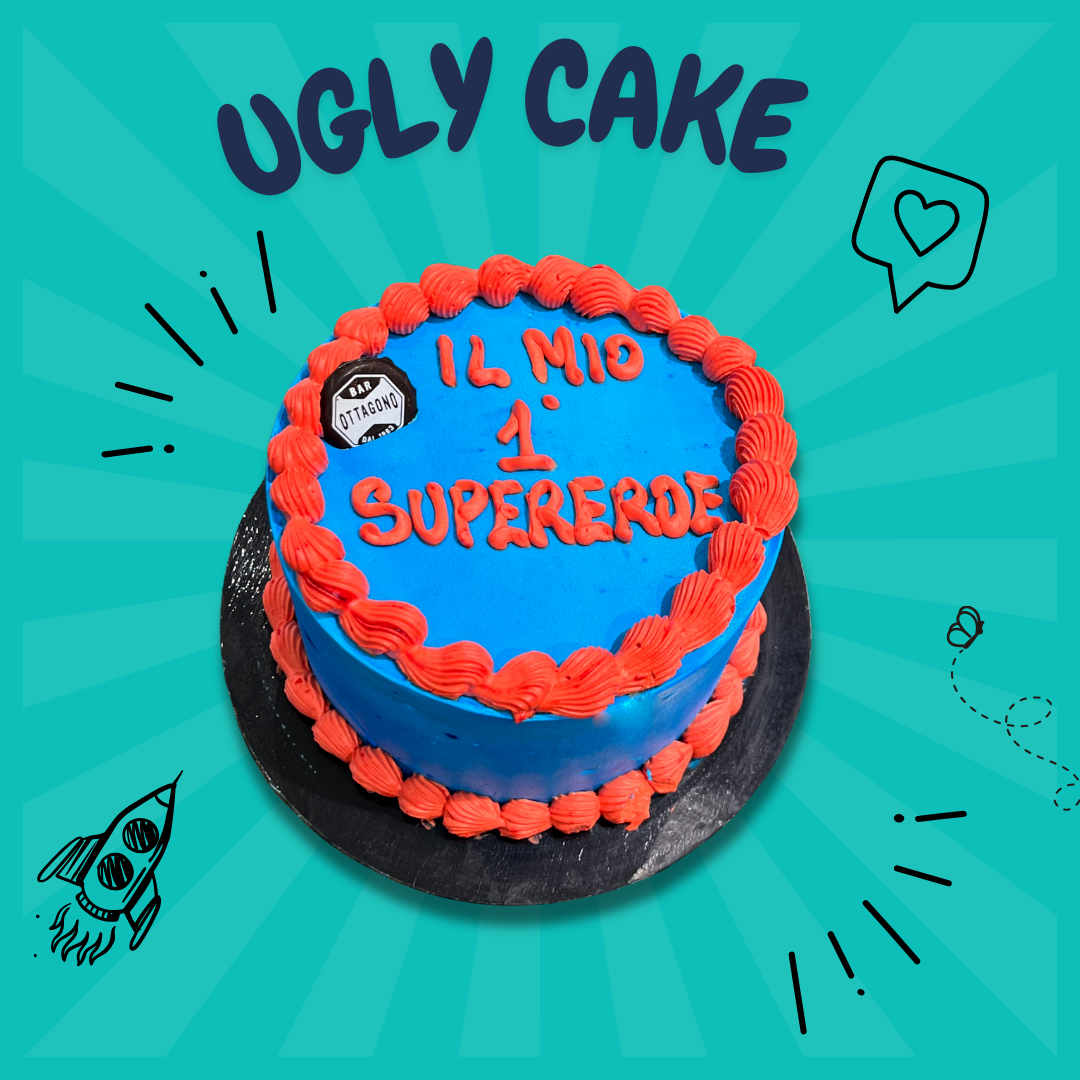 Ugly Cake - Festa del Papà 🛵 - Pasticceria Ottagono - Torta di pasticceria classica - sicilia - shop - dolci - siciliani