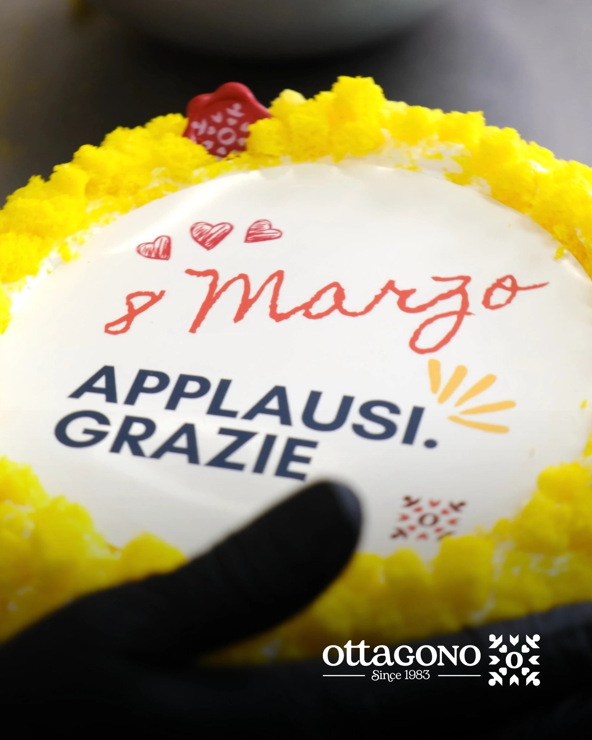 Fête des Mères - Gâteaux avec symbole décoré à la main 🛵