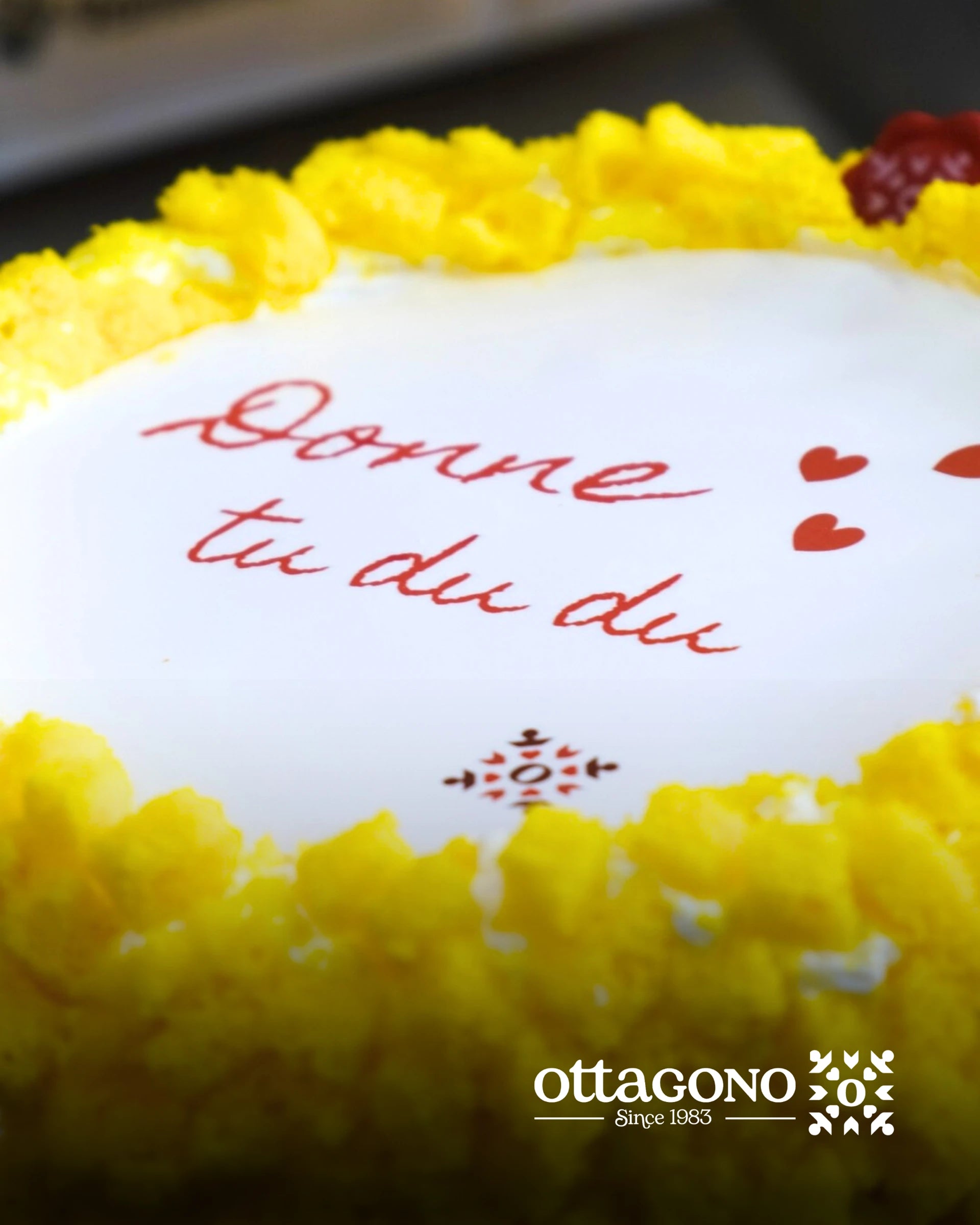 Fête des Mères - Gâteaux avec symbole décoré à la main 🛵