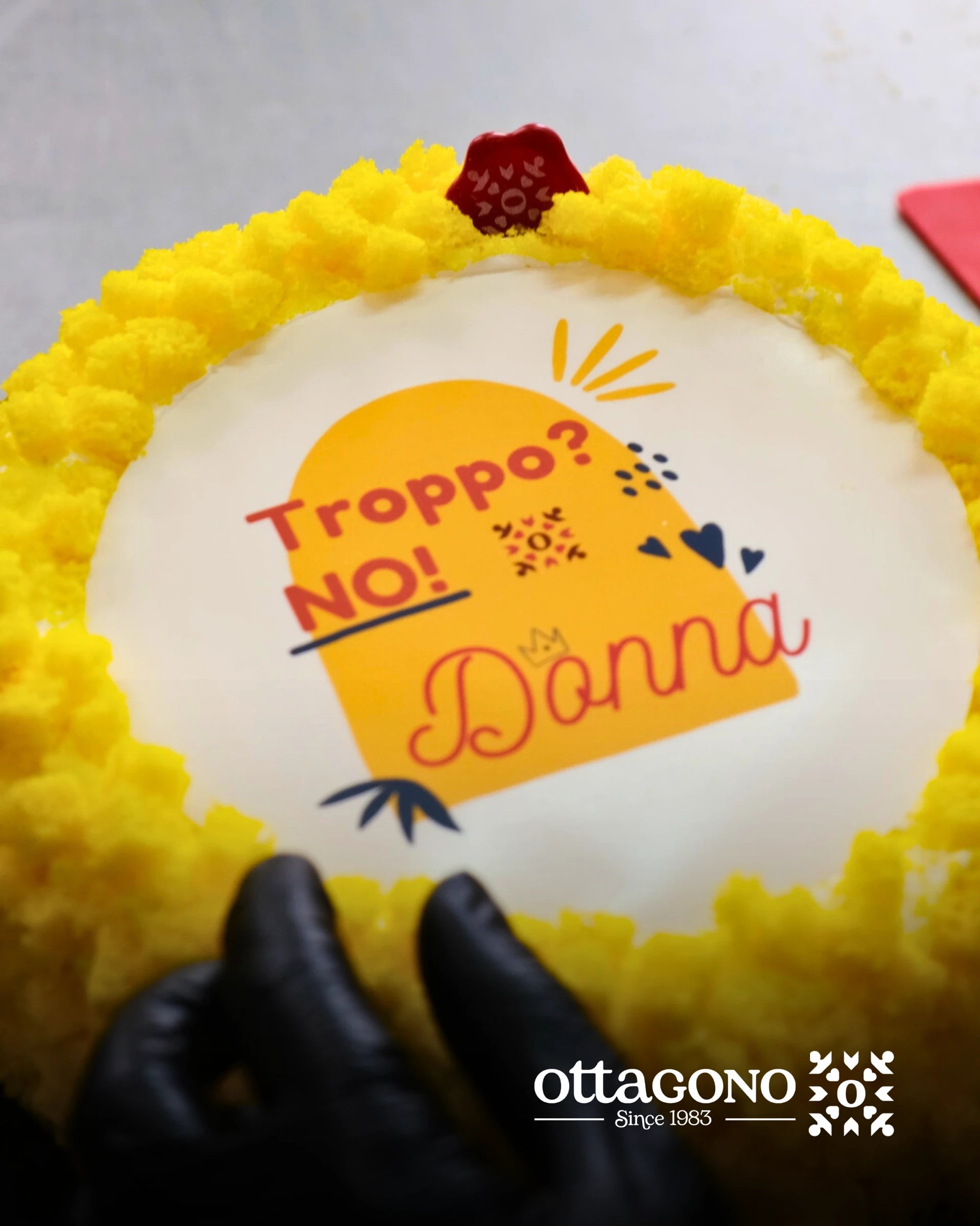 Fête des Mères - Gâteaux avec symbole décoré à la main 🛵