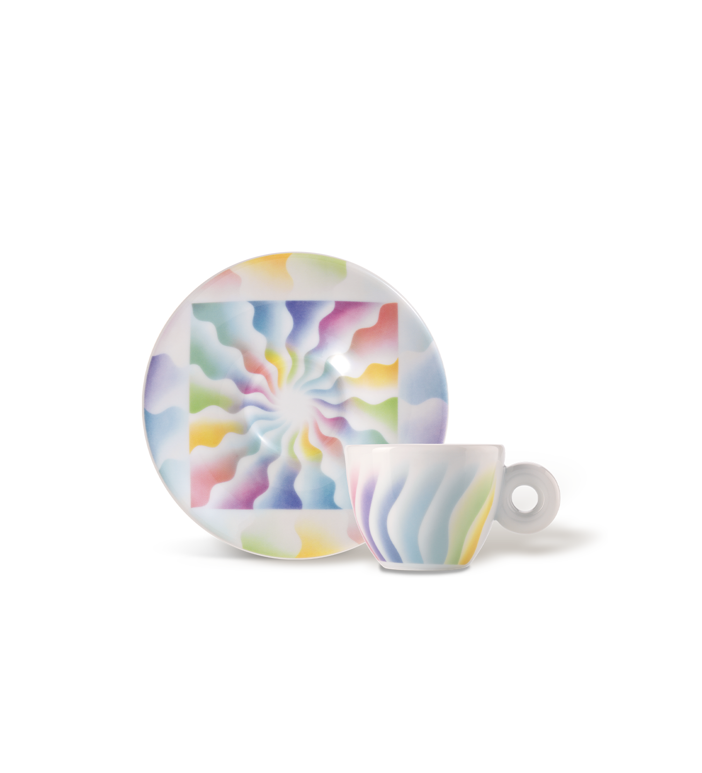 illy Art Collection Judy Chicago - Set da 4 tazzine da espresso