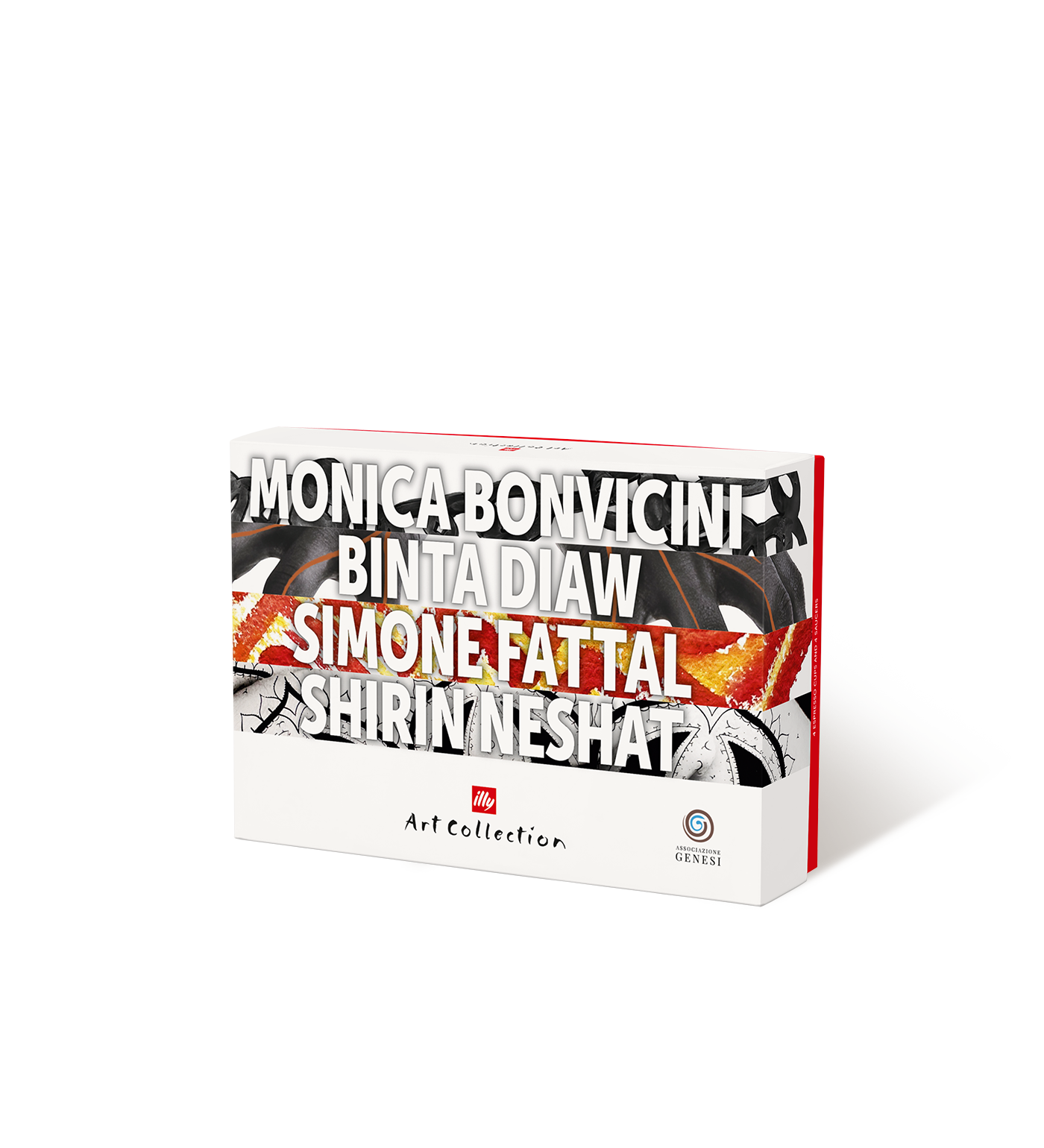 ILLY ART COLLECTION GENESI - SET DI 4 TAZZINE DA ESPRESSO