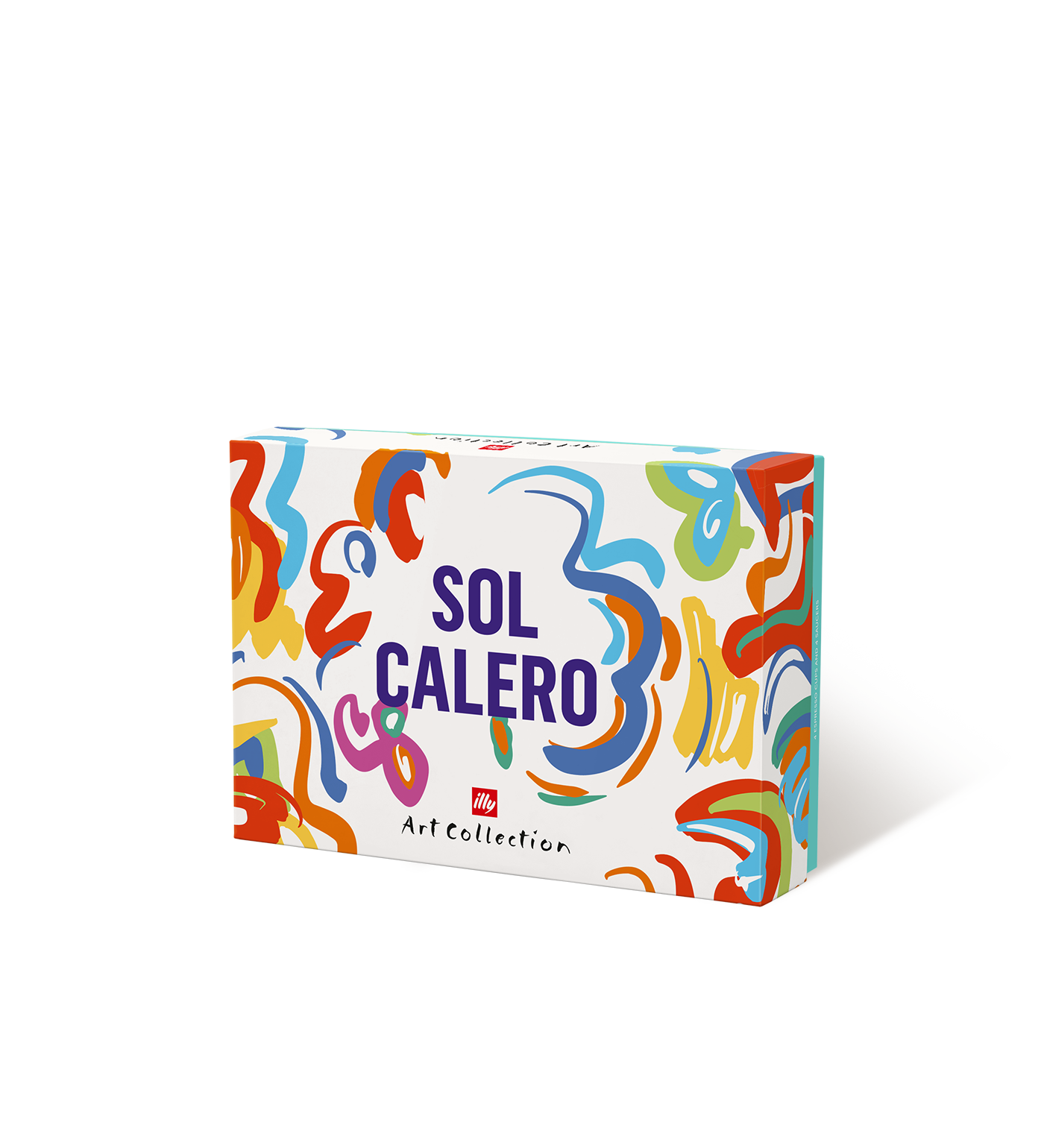 ILLY ART COLLECTION SOL CALERO - SET DI 4 TAZZINE DA ESPRESSO