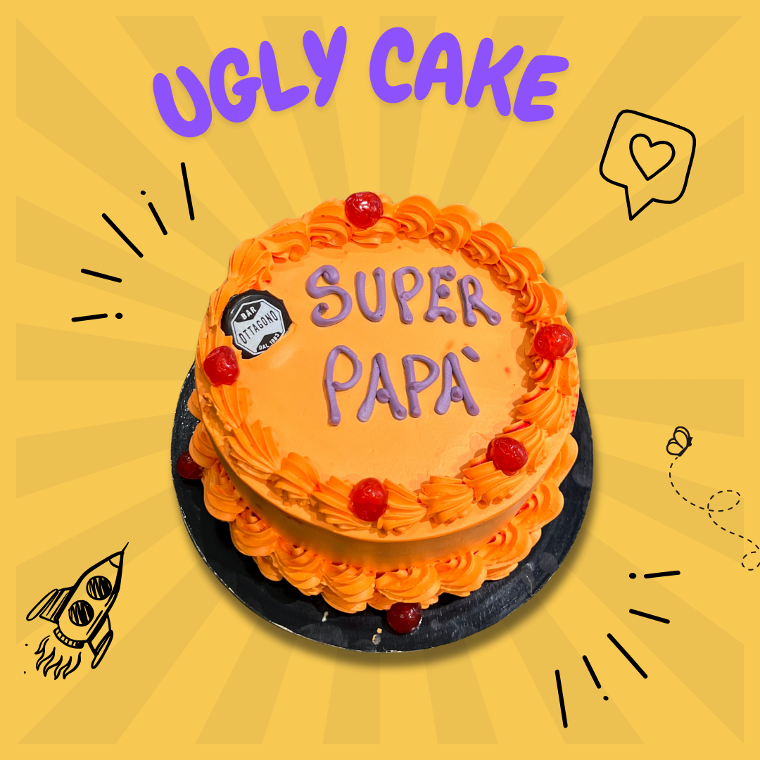 Ugly Cake - Festa del Papà 🛵 - Pasticceria Ottagono - Torta di pasticceria classica - sicilia - shop - dolci - siciliani