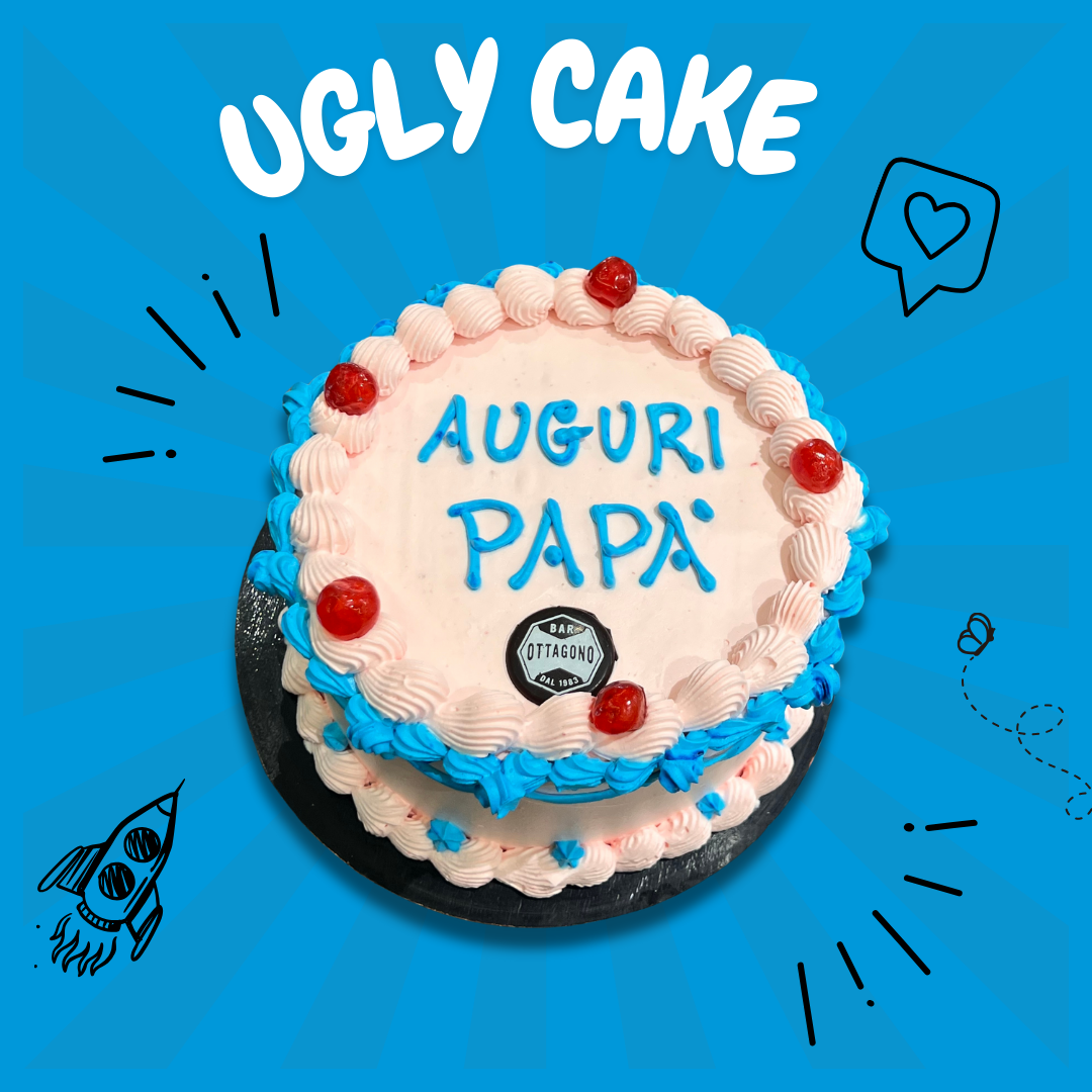 Ugly Cake - Festa del Papà 🛵 - Pasticceria Ottagono - Torta di pasticceria classica - sicilia - shop - dolci - siciliani