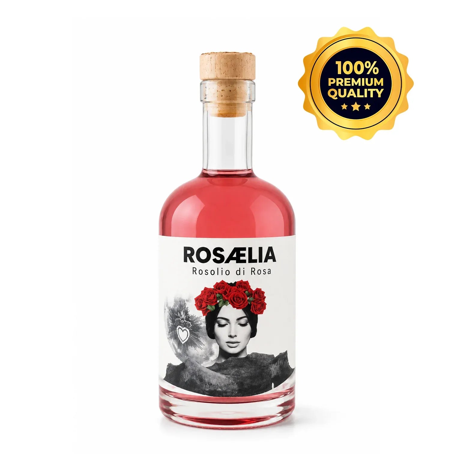 زجاجة Rosaelia، روزوليو الورد سعة 10 سل