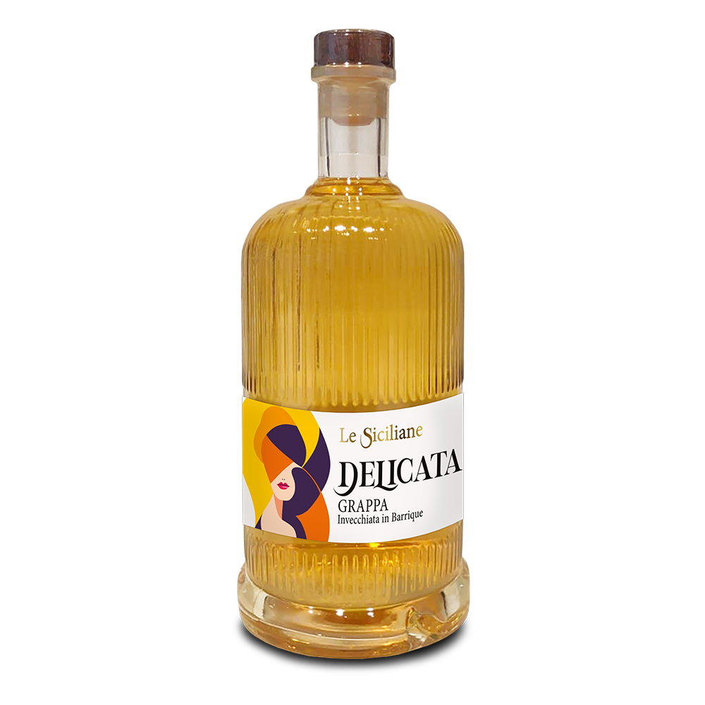 Grappa affinata in barrique - Delicata - cl 10 - Pasticceria Ottagono - Grappa affinata in barrique - Delicata - cl 10 - sicilia - shop - dolci - ottagono - mascalucia