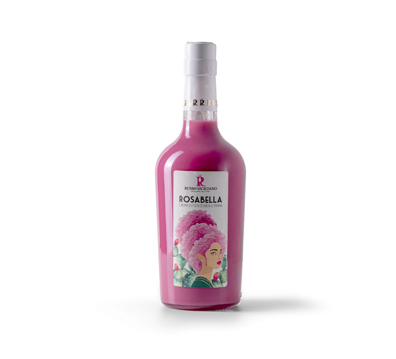 Rosabella Crema di liquore al Ficodindia- 50 cl - Pasticceria Ottagono - Rosabella Crema di liquore al Ficodindia- 50 cl - sicilia - shop - dolci - ottagono - mascalucia
