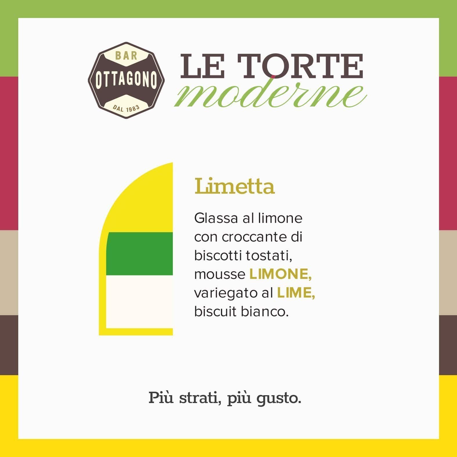 Limetta (Spedizione ❄️ in 🇮🇹) - Ottagono - Pasticceria dal 1983 - Torte in Pasticceria Moderna - sicilia - catania - online
