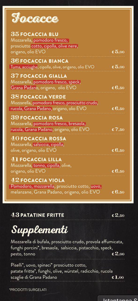 Pizze Ottagono - Ottagono - Pasticceria dal 1983 - Pizzeria Ottagono - sicilia - catania - online